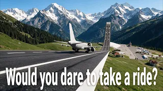Would you dare to fly on a plane that takes off like this?