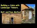 Butt Pass Cabin with Landscape Timbers