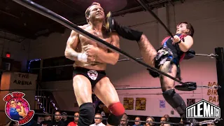 Samantha Heights vs Ron Mathis - Gender Wars | Girl Fight Intergender Wrestling Throwback