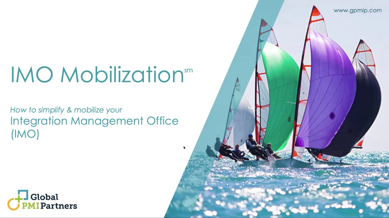 Global PMI Partners (GPMIP) IMO Mobilization℠ Webinar 2019