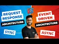 Sync Vs Async Communication - Request Response Vs Event-Driven Architecture in Microservices