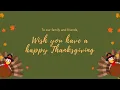 Free Thanksgiving Greeting Template Customizable - FlexClip