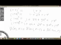 Lisp Program for Binomial Coefficient Calculation with Pascal Triangle Formula