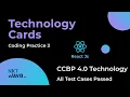 NXT WAVE CCBP 4 0 React Js Technology Cards Coding Practice 3 Solution