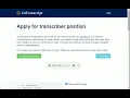 Online jobs Swahili Go Transcript The Ultimate part a b 100 Accuracy Guide start working today