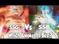 Xenoverse 2 SSG Vs SSB Which Awoken Skill Is The Best In The Game