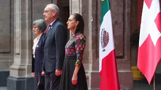 visita oficial del presidente de la confederaci n suiza guy parmelin palacio nacional