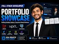 Full-Stack Developer Portfolio Website Built from Scratch Laravel Next js PostgreSQL