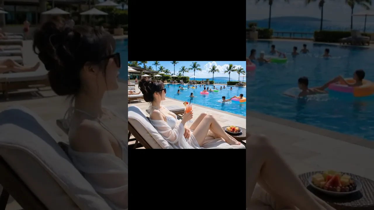 307호, 수영장의 검은 튜브