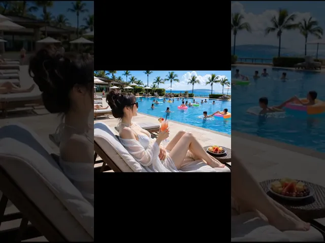 307호, 수영장의 검은 튜브