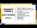Property Funnels Basic Training Module 1