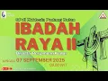 Download Lagu Ibadah Raya II | GPdI Ekklesia Padang Bulan | Minggu, 07 September 2025 | 09:00 WIT