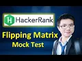 Mock Test HackerRank Flipping the Matrix Solution with Explanation in Details