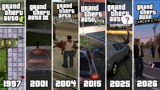 Hitting NPCs with Cars: ALL GTA Games Evolution (1997–2026)