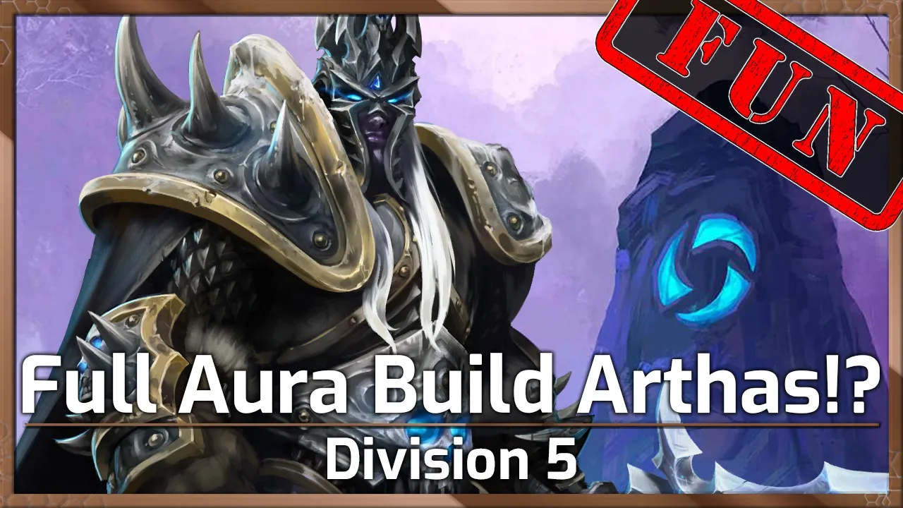AURA ARTHAS! Team Frost attacks Division 5! - Heroes of the Storm