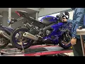 2021 Yamaha R6 Stock Exhaust Sound