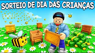 SORTEIO DE DIA DAS CRIANÇAS DE GAMEPASS NO MEGA COLMEIA!🤑🐝