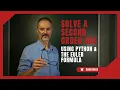 B12 Second order ODEs solved with Python using the Euler formula