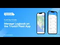 How to Manage Logbook on the TruckX Fleet App