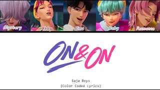 Saja Boys On On Fanmade Song Color Coded