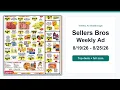 Sellers Bros Weekly Ad 26 - 26 Top Deals