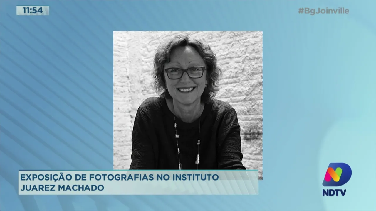 Exposição de fotografias no instituto Juarez Machado
