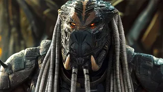 dek vs njohrr 2025 final fight scene predator badlands movie clip 4k 