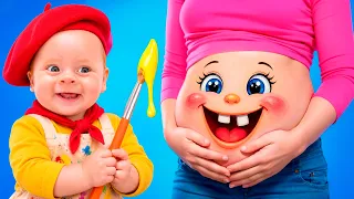 Máscara de bebê – aventuras divertidas e surpresas para crianças!