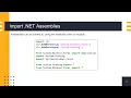 Net framework and Windows Forms in iron python