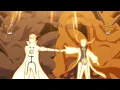 The Day Naruto and Minato Combined Their Kurama Powers Against Ten Tails Obito
