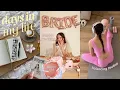 a few days in my life as a 26 year old planning a wedding