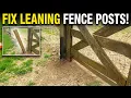 This Fence Post Repair Kit Actually Works Easy DIY Fix