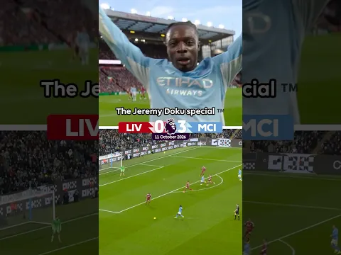 Jeremy Doku's Trademark Goal ☄️
