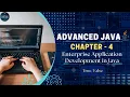 Advanced Java chapter 4 Enterprise Application Development in Java