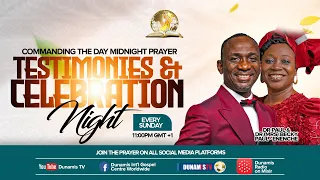 COMMANDING THE DAY MIDNIGHT PRAYER || TESTIMONIES & CELEBRATION NIGHT  || 06-09-2026
