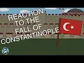 How did Europe React to the Fall of Constantinople Short Animated Documentary