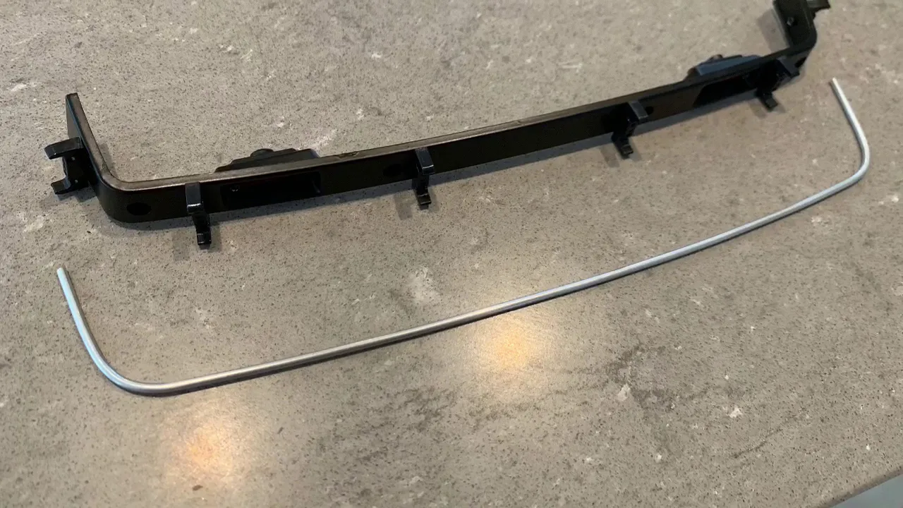 1:8 BTTF DeLorean Flux Bands Brackets Set