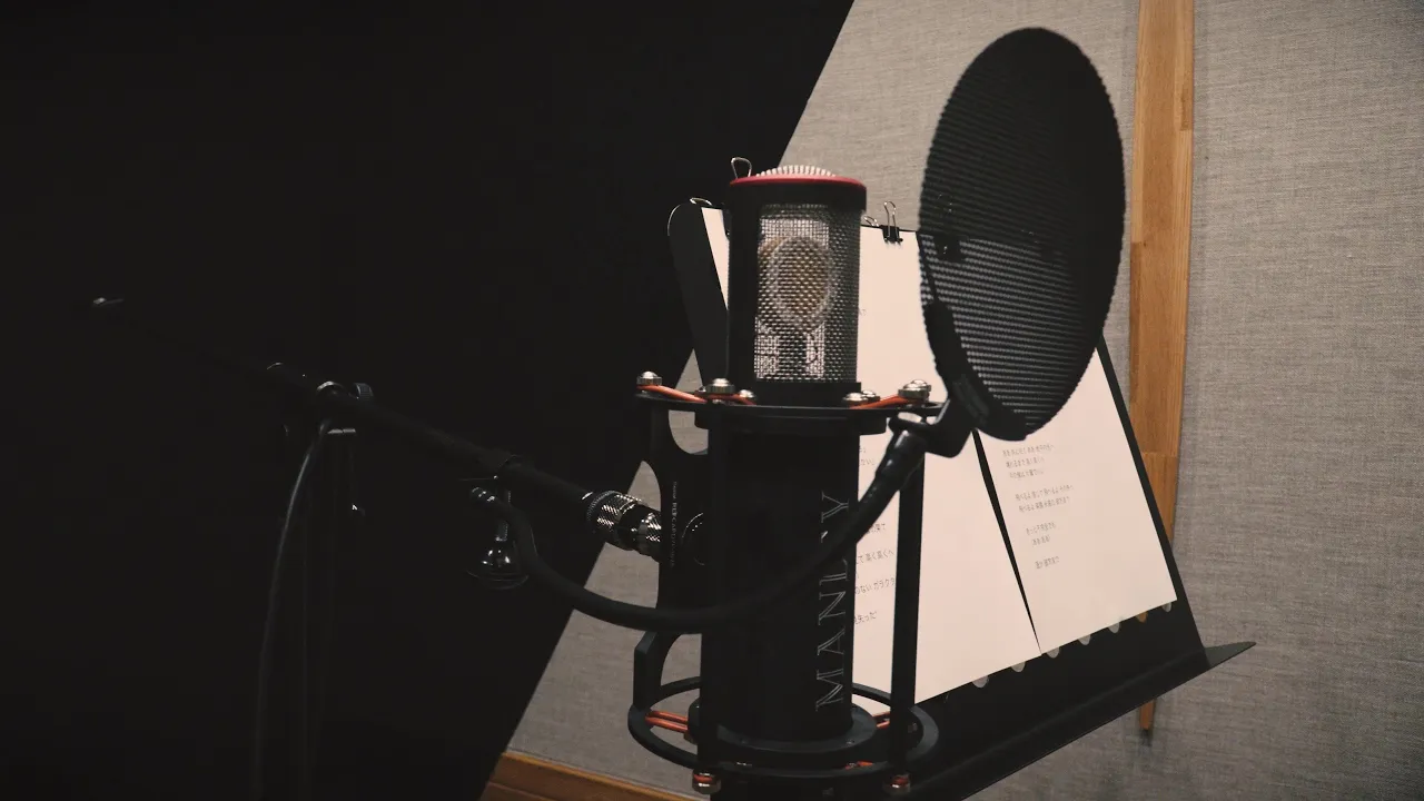 【実写カメラ】メイキング映像 アルバムレコーディング風景【天音かなた/ホロライブ】