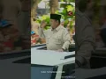 Momen kedatangan Presiden Prabowo ke parade HUT TNI, disambut meriah masyarakat