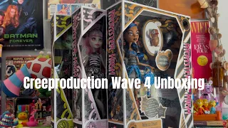 Monster High Creeproduction Unboxing Wave 4 Venus Robecca and Rochelle