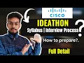 Cisco Ideathon Cisco Internship Program Interview Process Syllabus How to Prepare