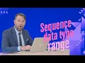 Sequence data type range