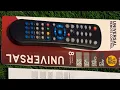Universal Remote set up 99 cent store DIY cheap fix Link for codes in description