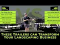 These 2 UTILITY TRAILERS can transform your Landscaping Business - Big Tex 60PI vs 70PI