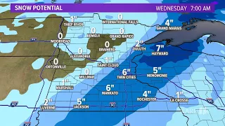 LIVE RADAR Snow falls across Minnesota Wisconsin