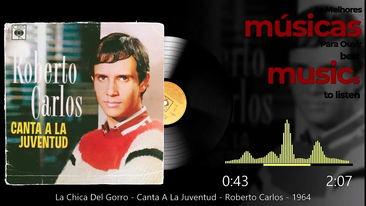 La Chica Del Gorro - Canta A La Juventud - Roberto Carlos - 1964