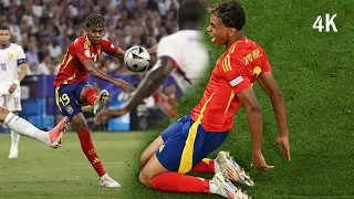 Lamine Yamal Historic Goals Vs France No Watermark 4K Euro2024 