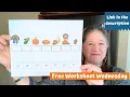 Free Worksheet Wednesday Thanksgiving Ordinals
