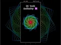 Spiral geometry using python turtle