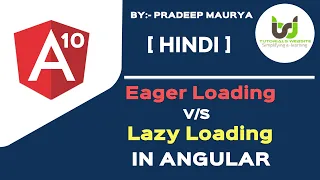 Module loading in Angular Eager Loading Lazy Loading Angular 10 Tutorials in Hindi Part-47